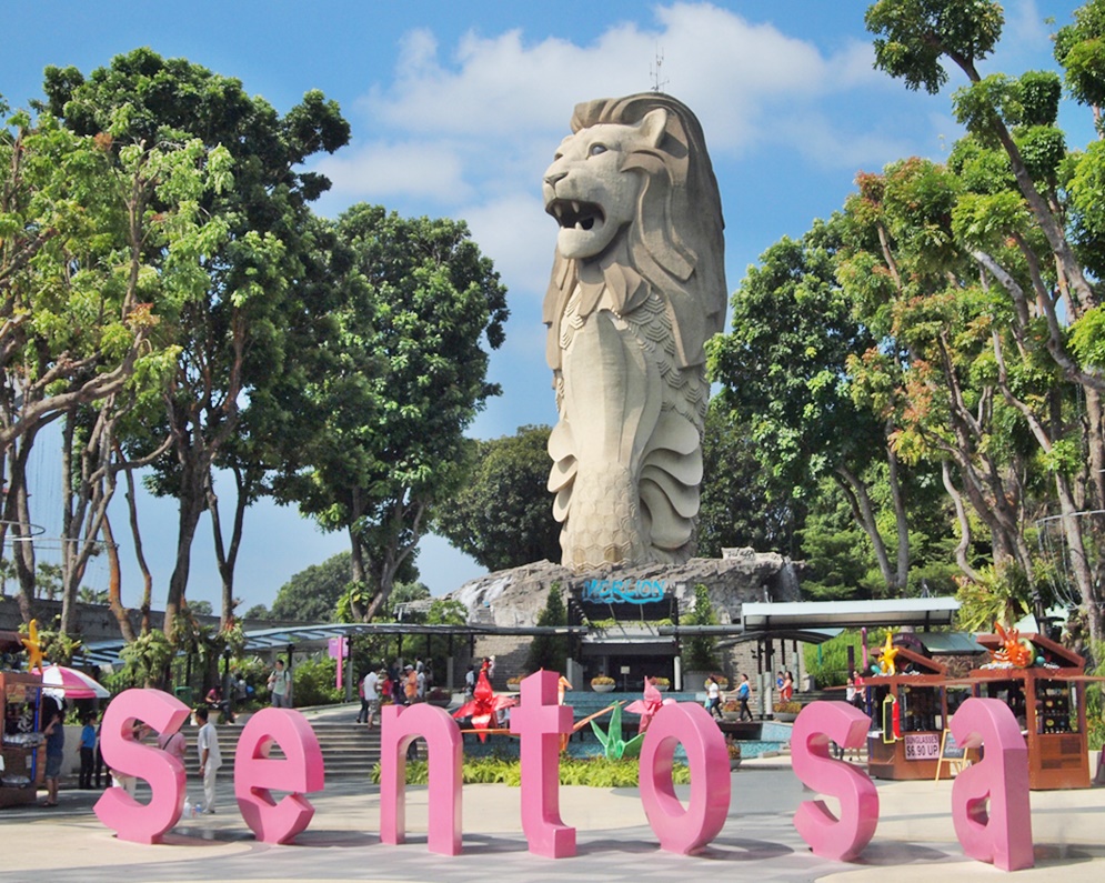 Sentosa Merlion Singapore 